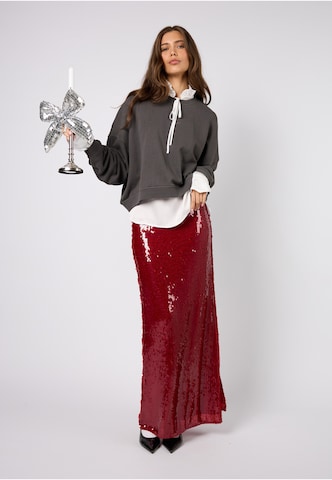 Sweat-shirt 'Love Season' OH APRIL en gris