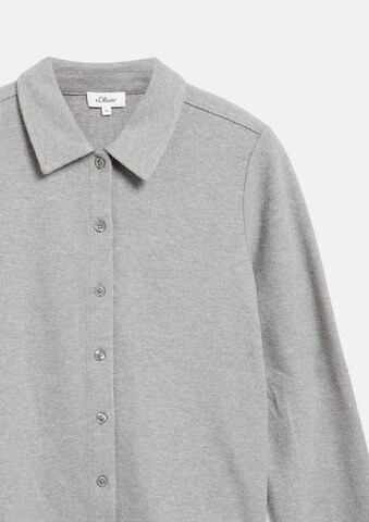 s.Oliver Blouse in Grijs: voorkant