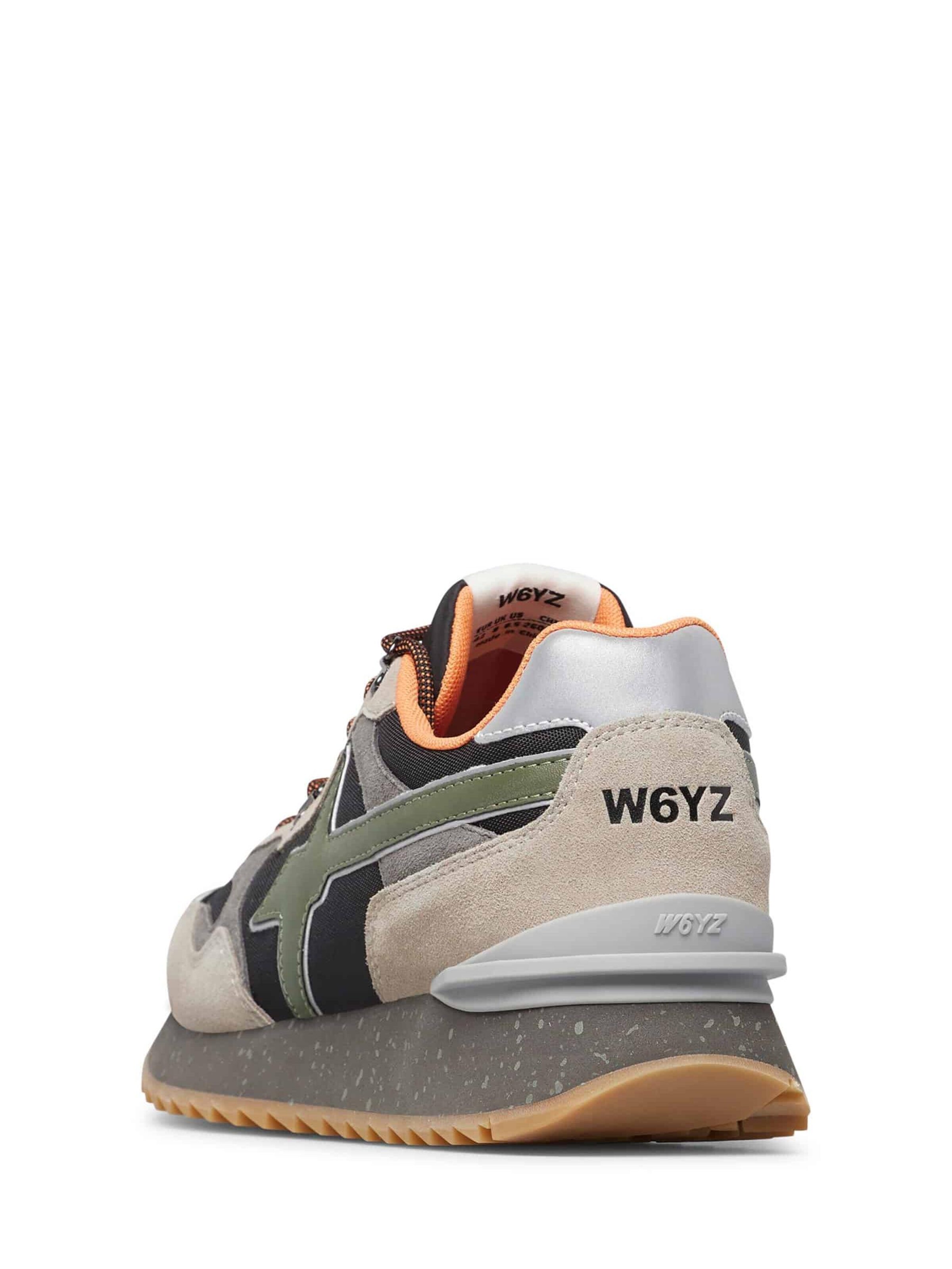 W6YZ Sneakers laag 'YAK-M.' in Zwart