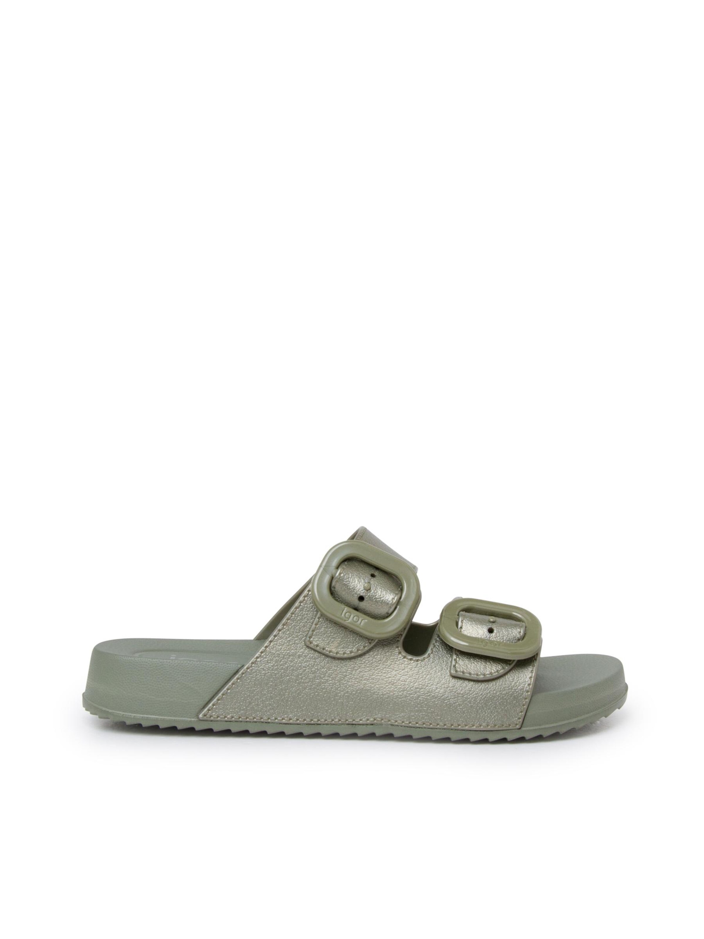 Claquettes / Tongs IGOR en vert