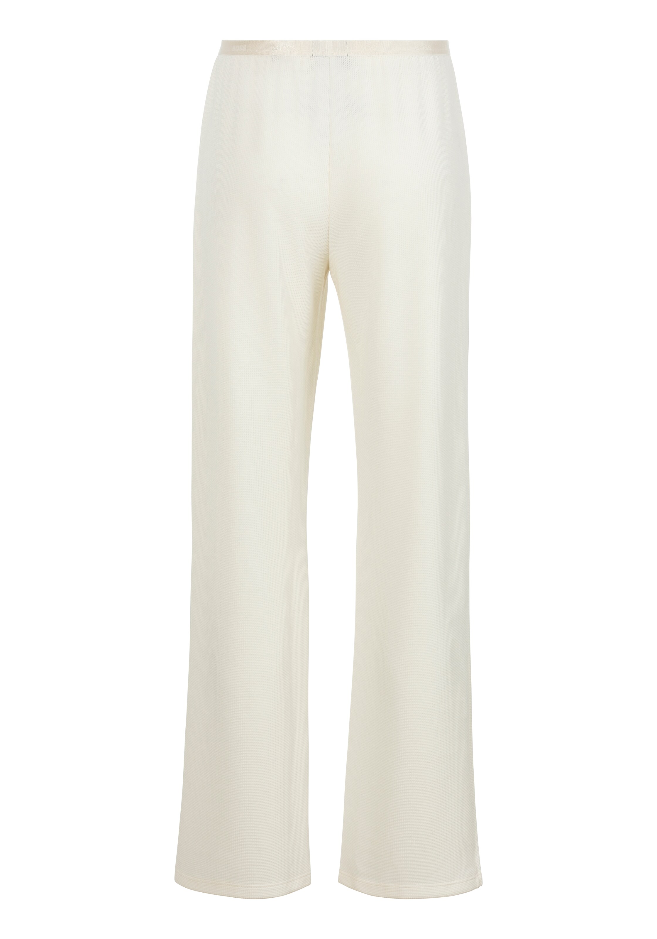 BOSS Pyjamahose in Weiß: Vorderseite