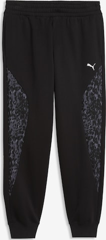 Pantalon de sport PUMA en noir : devant