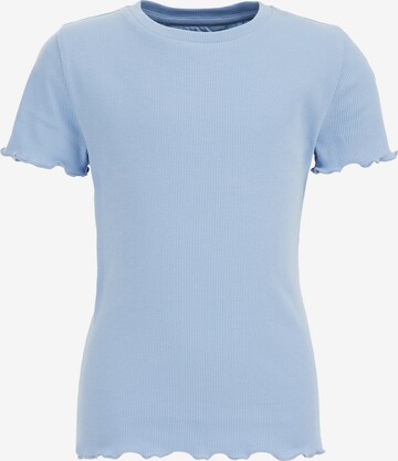 WE Fashion Shirt in Blauw: voorkant