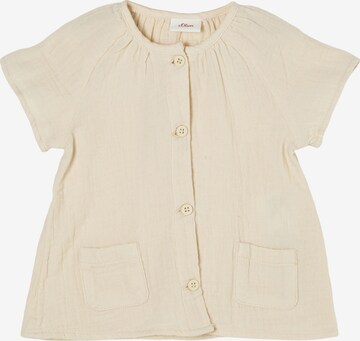 Camicia da donna di s.Oliver in beige: frontale