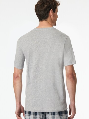 T-Shirt 'Mix + Relax' SCHIESSER en gris