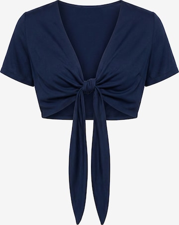 Angel of Style Blouse in Blue: front