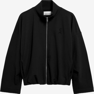 ARMEDANGELS Sweat jacket in Black: front