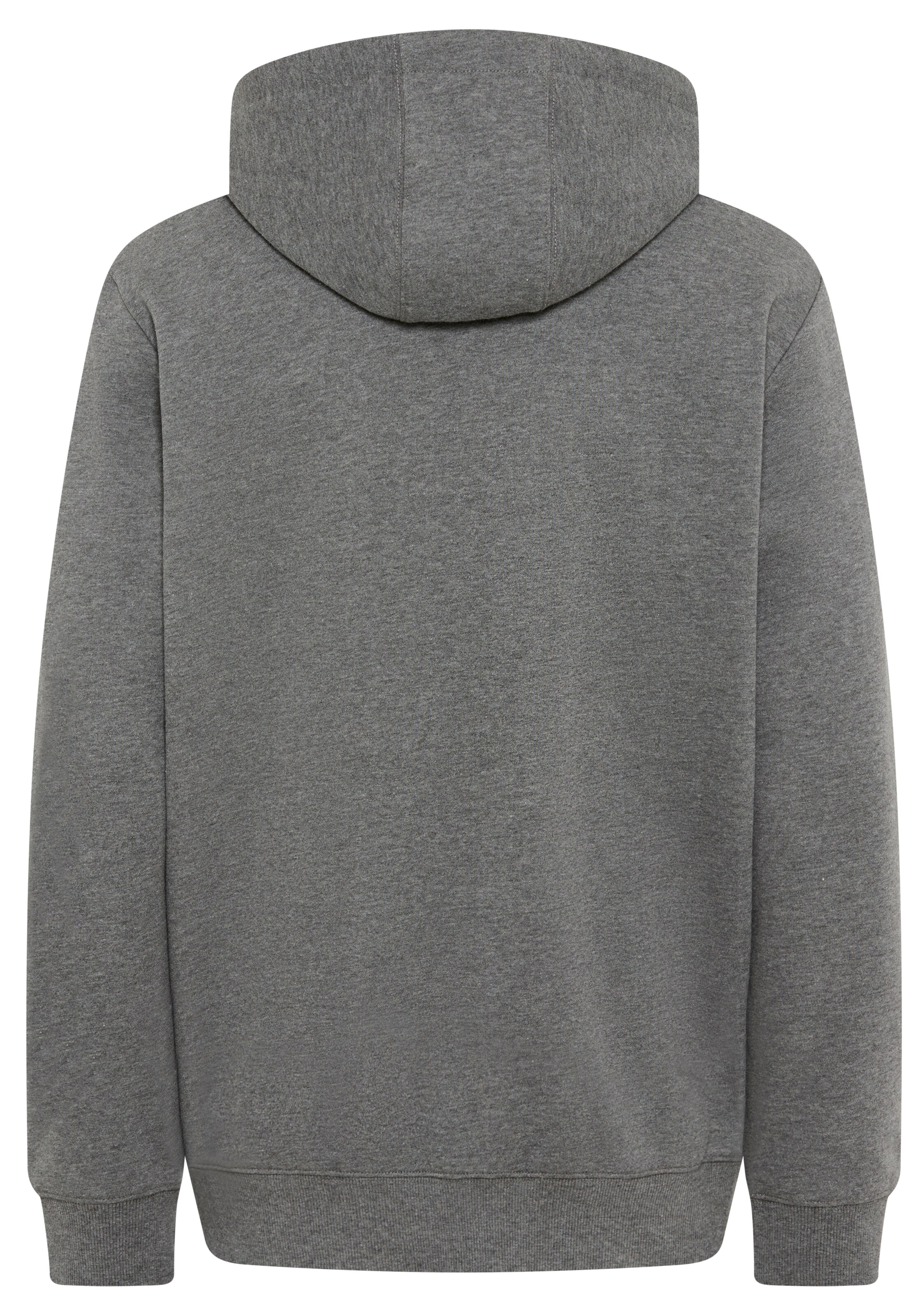 Man's World Zip-Up Hoodie in Grey