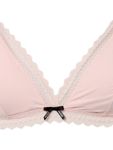 HUGO Triangle Bra in Pink