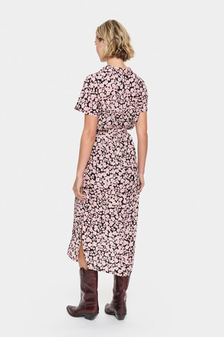SAINT TROPEZ Shirt dress 'BlancaSZ' in Black