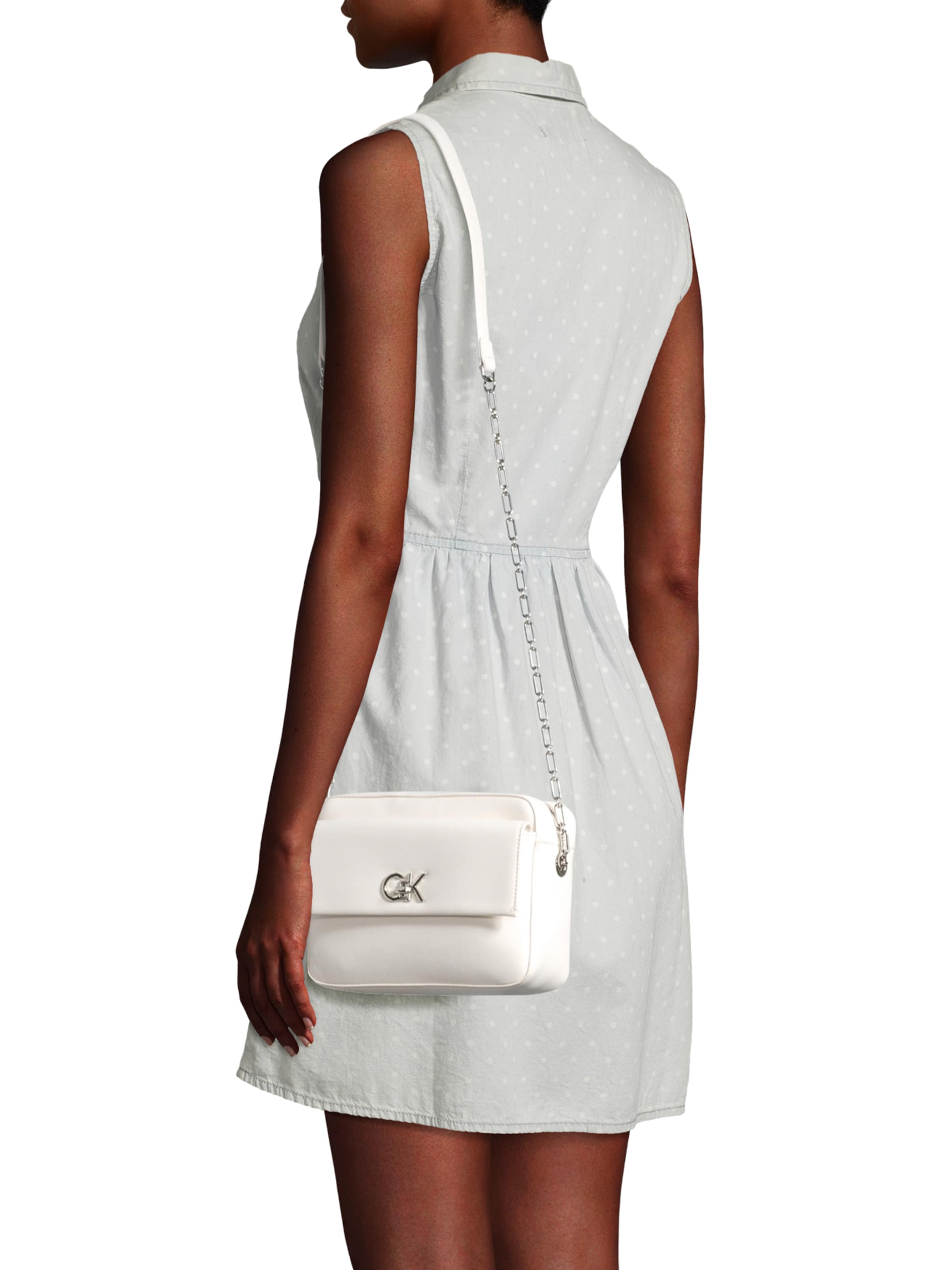 Calvin Klein Taška cez rameno - Zelená: predná strana