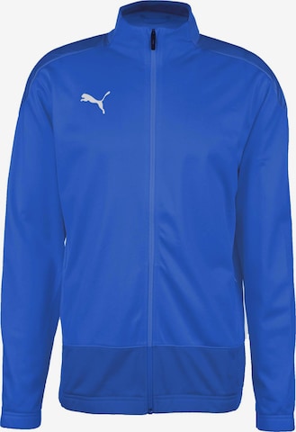 PUMA Trainingsjack 'TeamGoal 23' in Blauw: voorkant