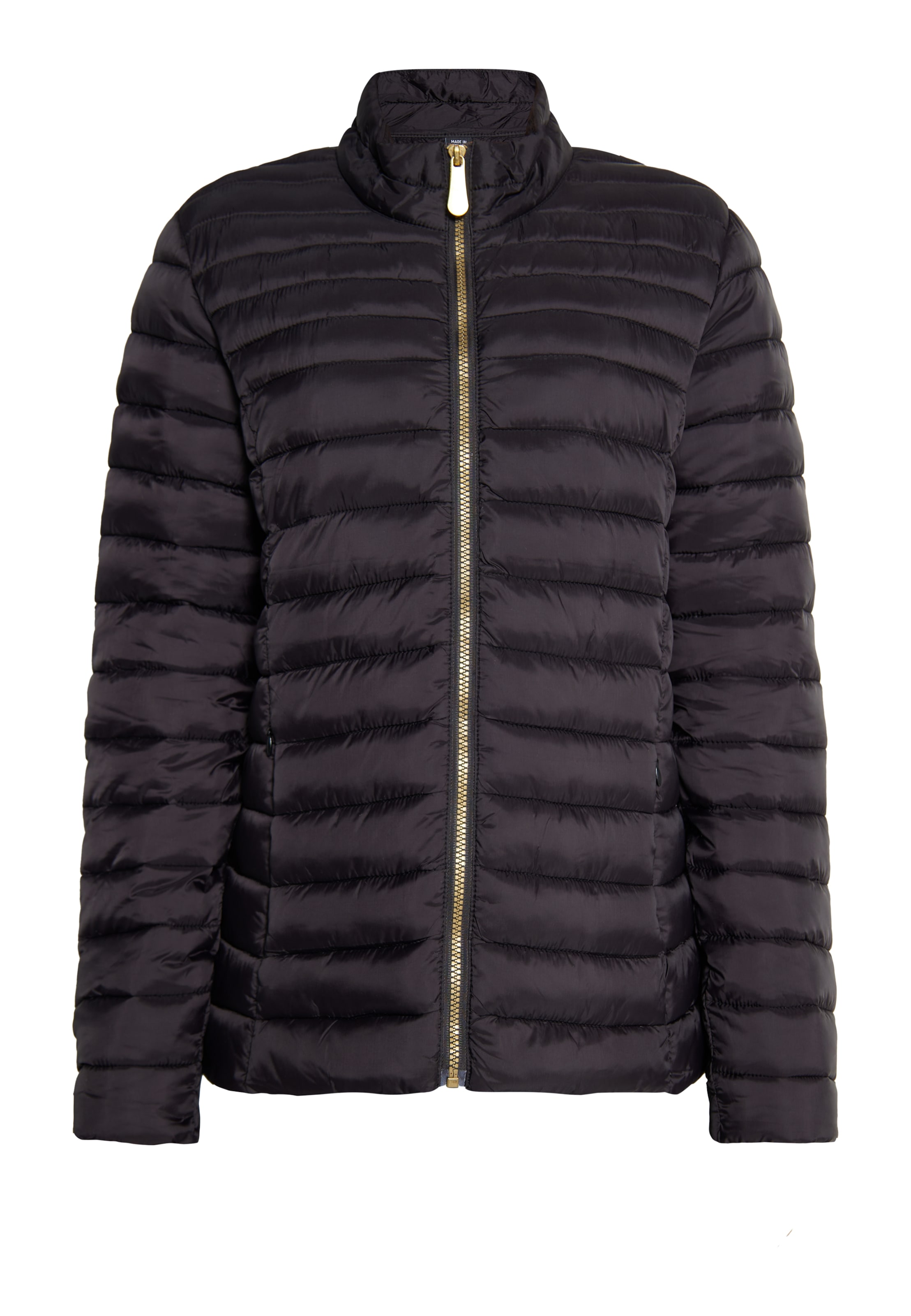 melns faina Starpsezonu jaka 'Tuxe': no priekšpuses