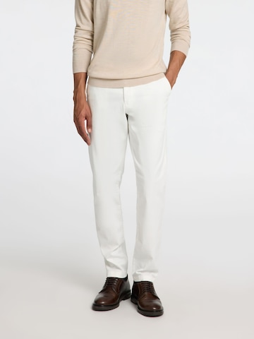 Slimfit Pantaloni '16087663' di SELECTED in bianco