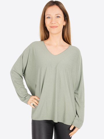 Seasons of April Shirt 'Maya' in Groen: voorkant