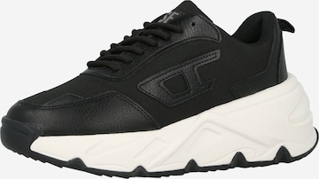 Baskets basses 'S-SAVANNAH TULU' DIESEL en noir : devant