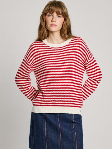 Pepe Jeans Sweater 'Poppy' in Red: front