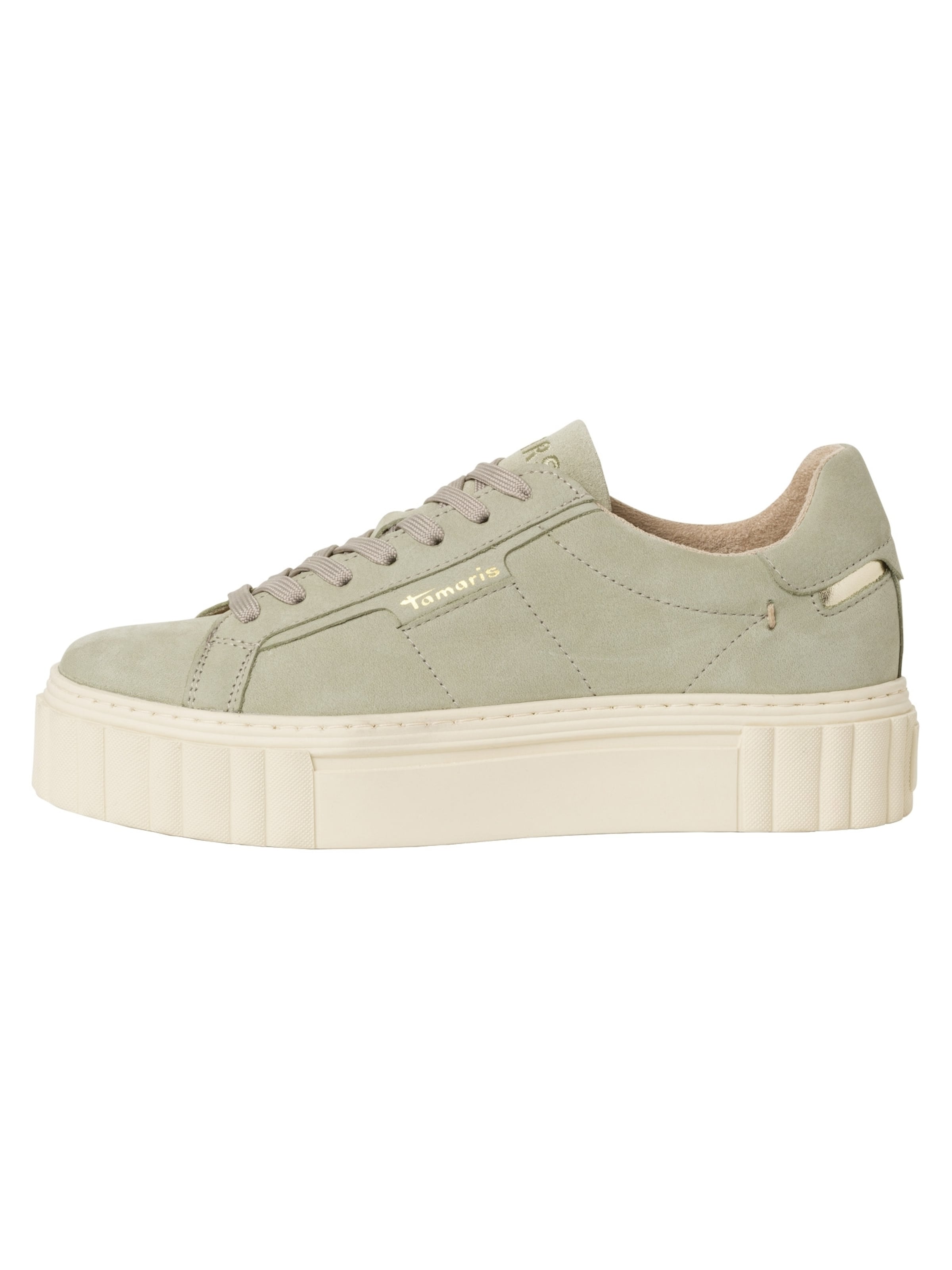 Tamaris Platform trainers in Green