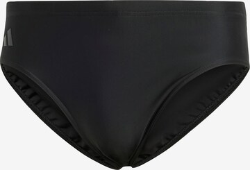 Maillot de bain de sport ADIDAS PERFORMANCE en noir : devant