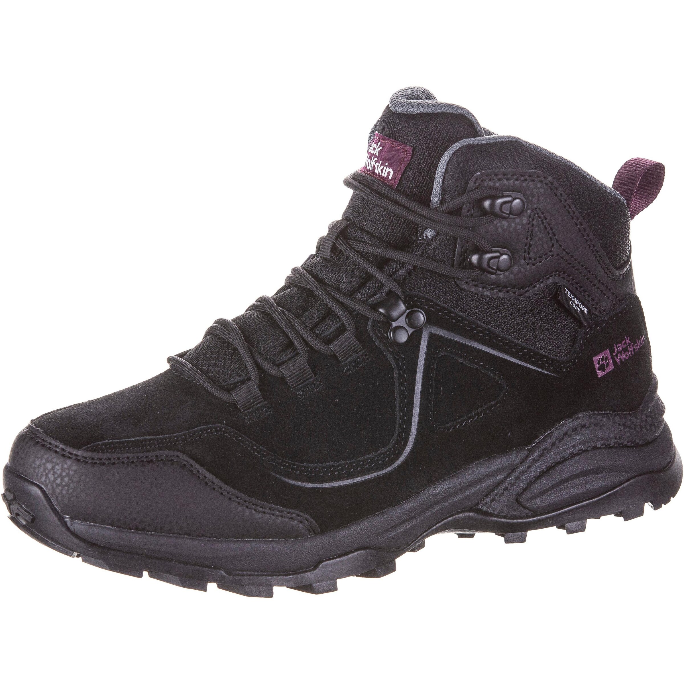 JACK WOLFSKIN Boots 'SUNSET HIKE' in Black: front