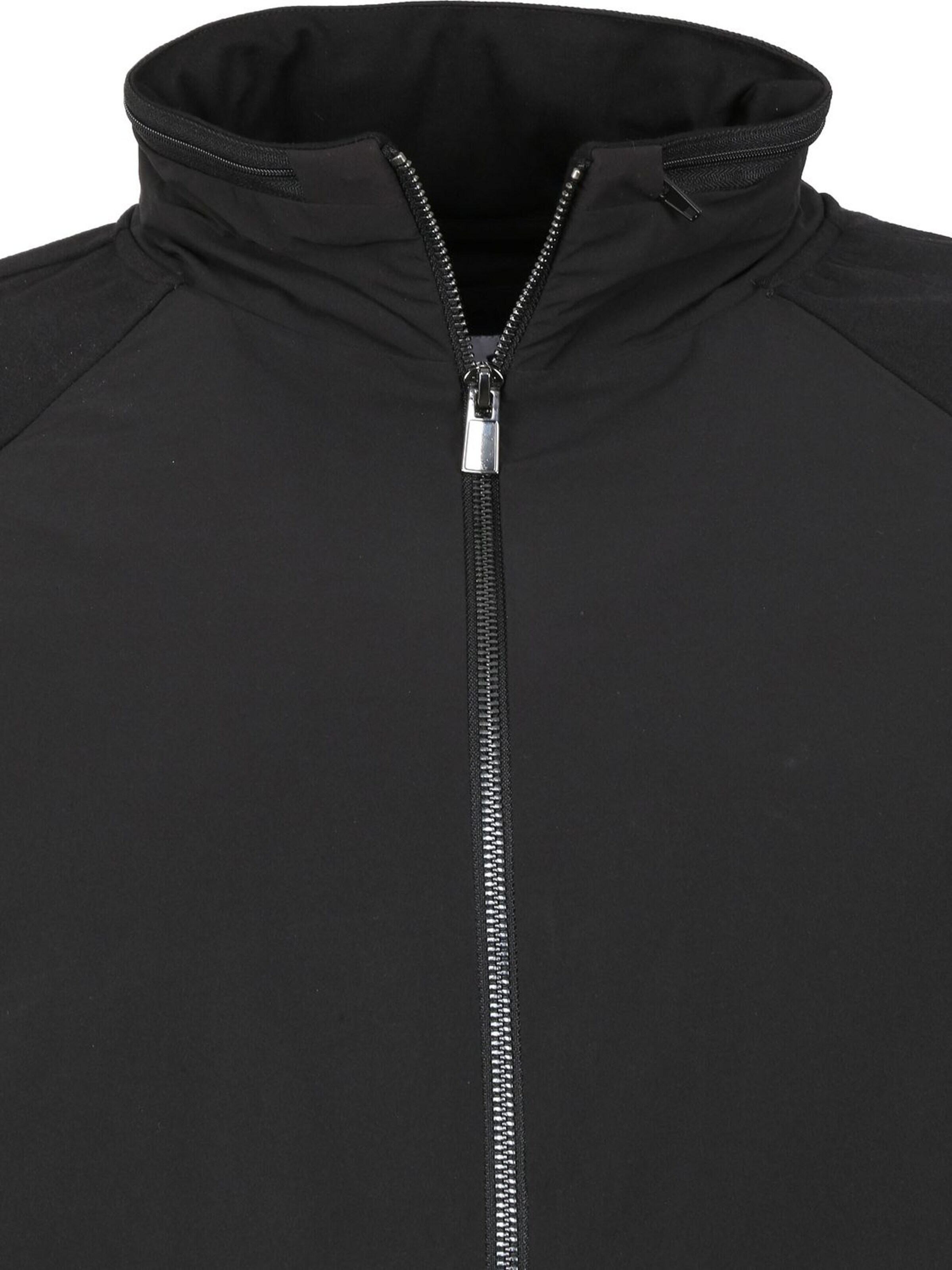 Suitable Gebreid vest 'Otis' in Zwart
