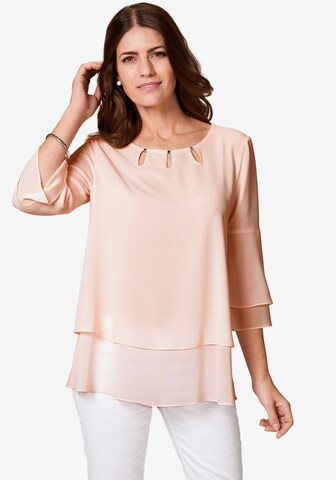 Select By Hermann Lange Bluse in Pink: predná strana