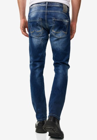 Rusty Neal Regular Jeans 'YAMATO' in Blauw