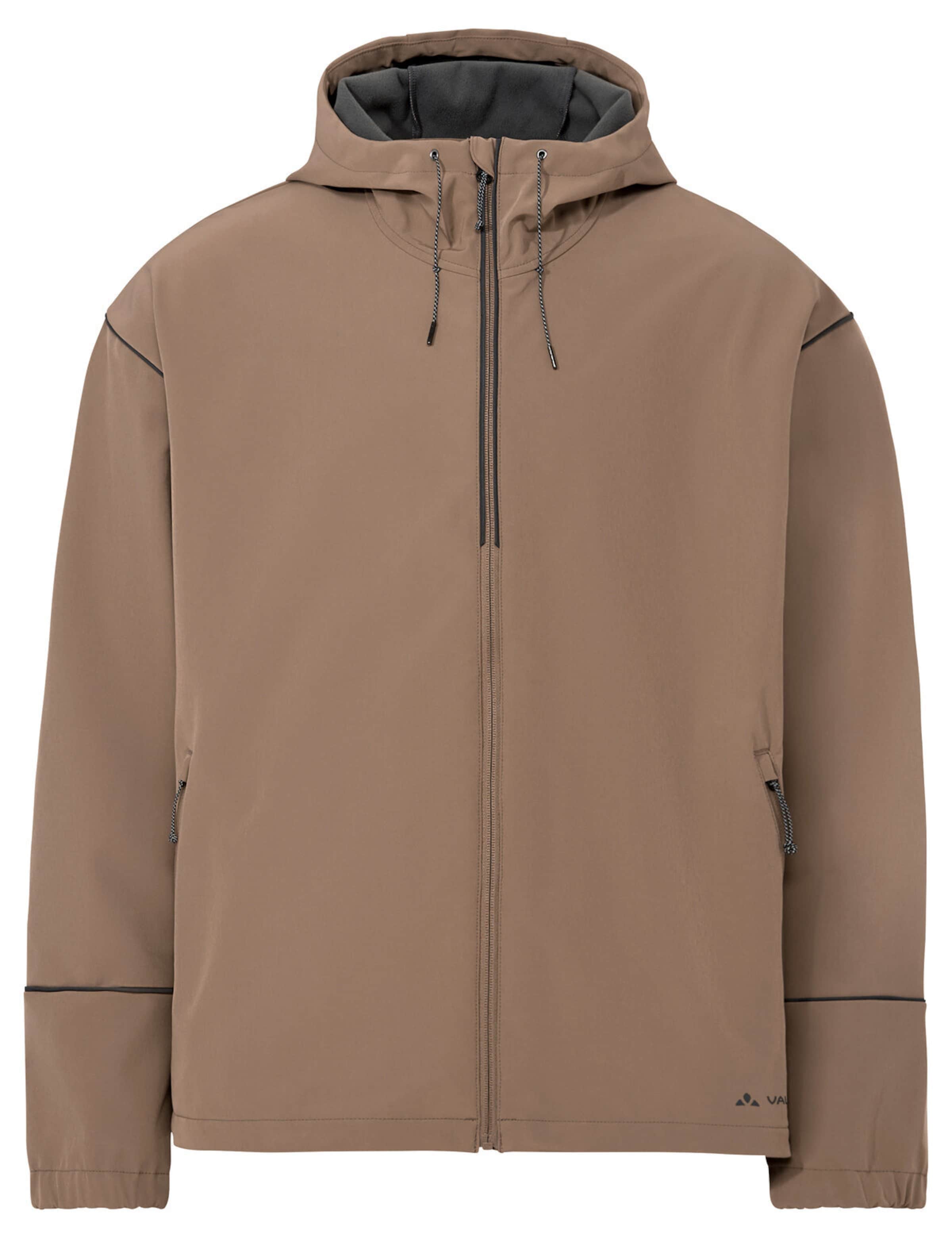 VAUDE Sportjas 'Cyclist' in Beige: voorkant
