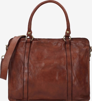 Campomaggi Document Bag in Brown: front