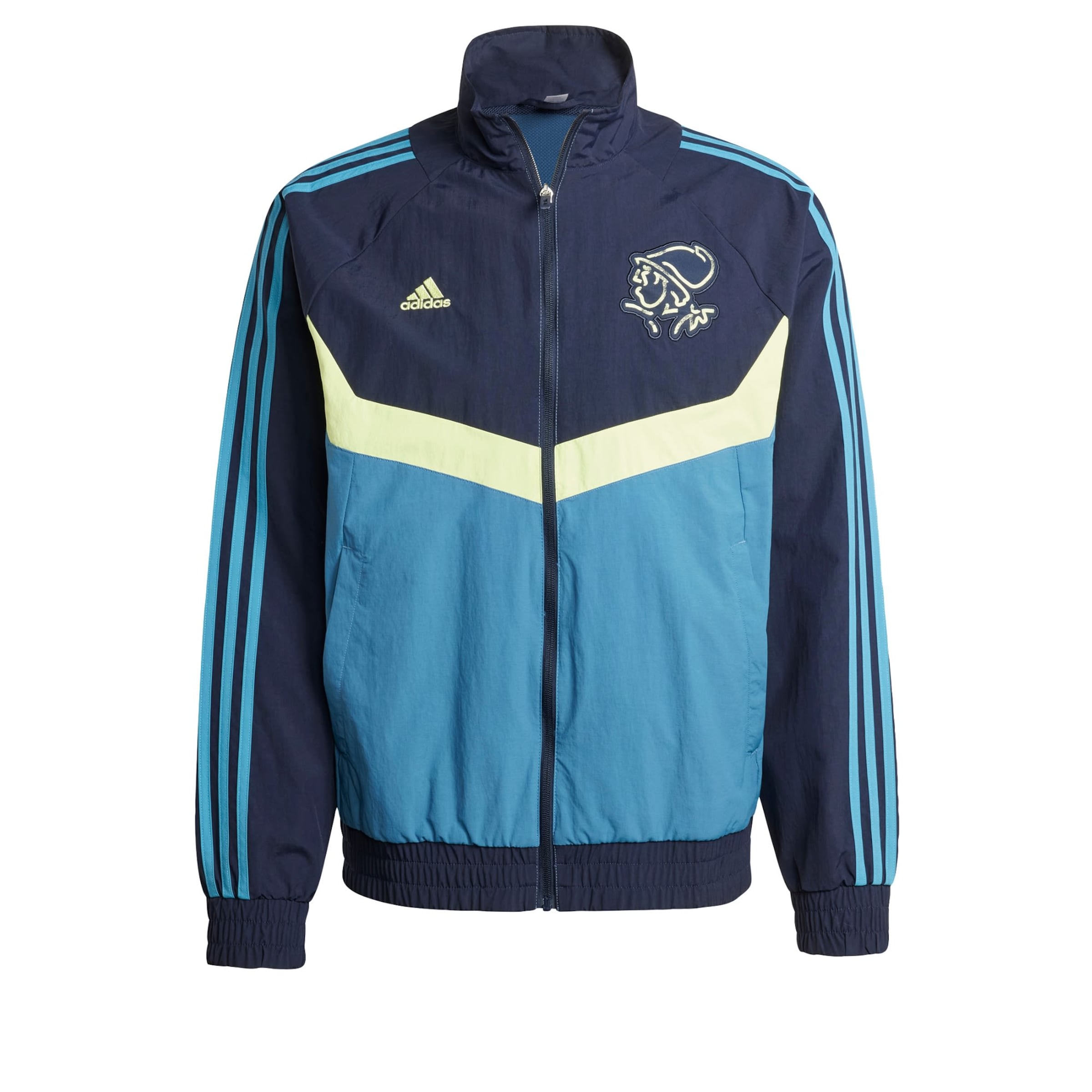 ADIDAS PERFORMANCE Athletic Jacket Ajax Amsterdam in Blue Navy ABOUT YOU