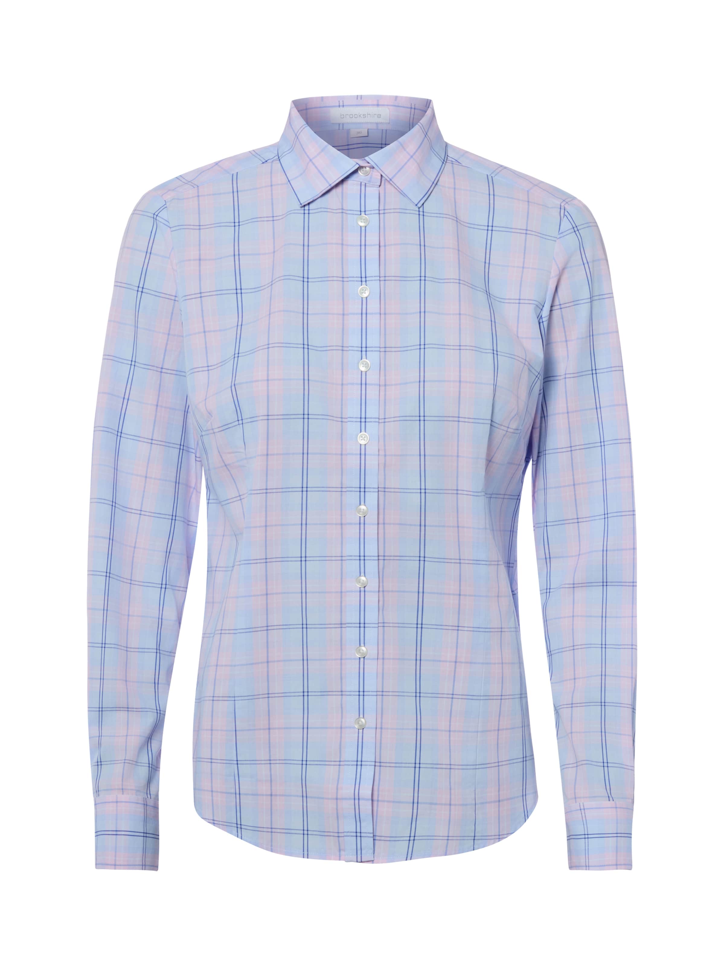 Brookshire Bluse in Blau: Vorderseite