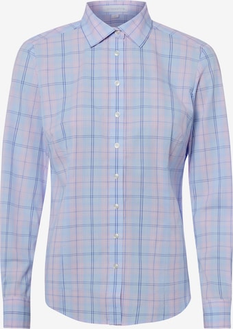 Brookshire Bluse in Blau: Vorderseite