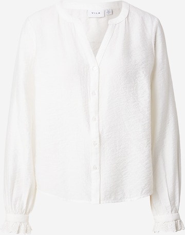Chemisier 'VILIMA' VILA en blanc : devant