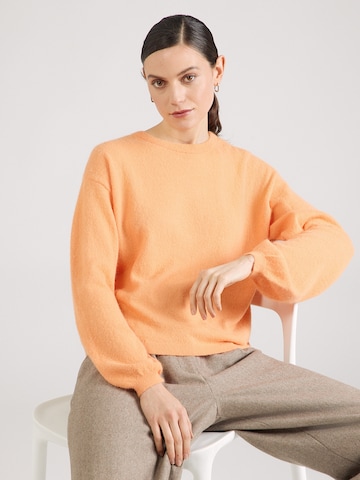 PIECES Πουλόβερ 'PCNAOMI' σε πορτοκαλί: μπροστά