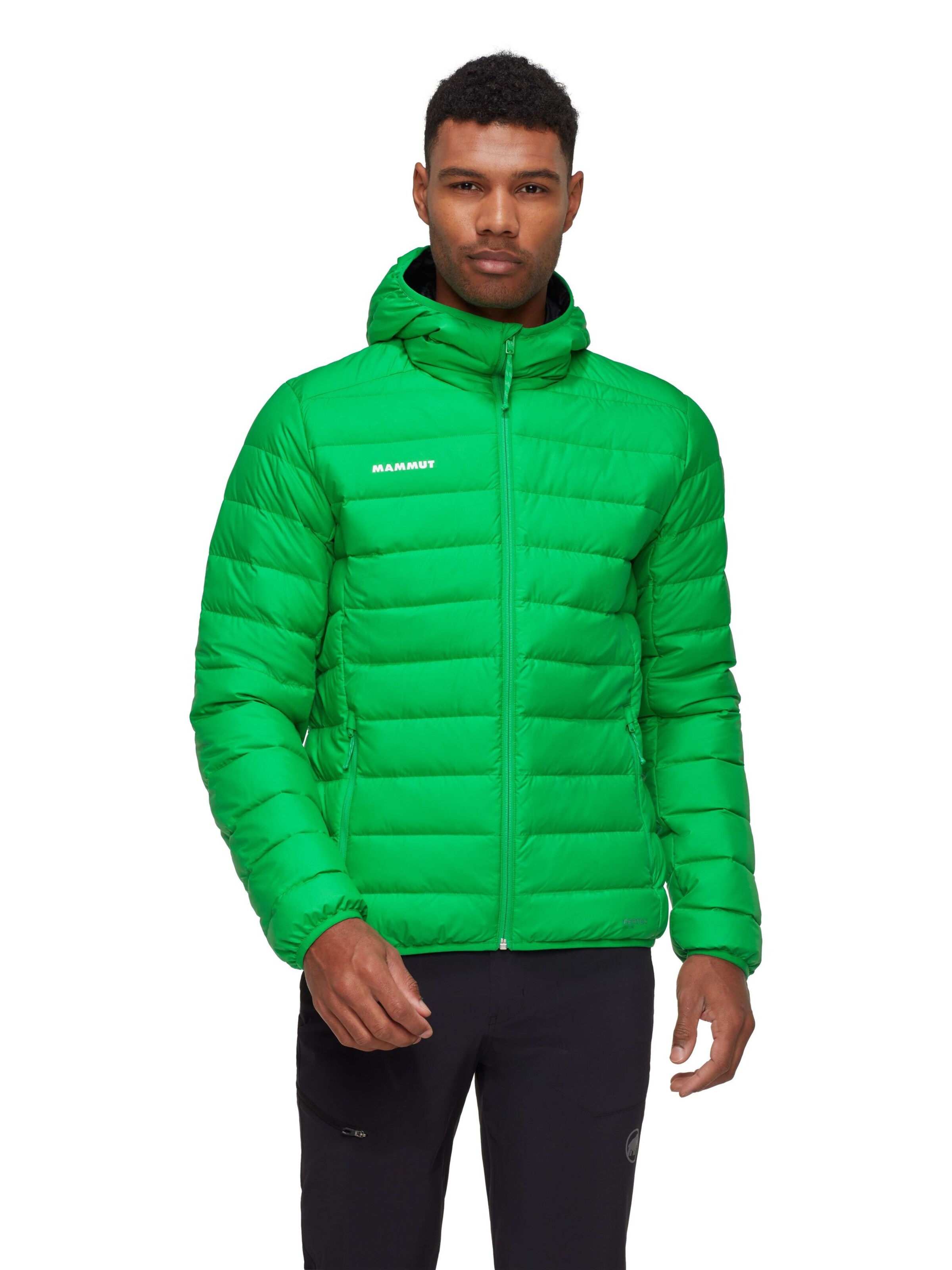 MAMMUT Outdoor jacket in Green: front