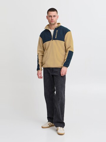 Sweat-shirt ' BHBROOKS Sweatshirt halfzipp ' BLEND en marron