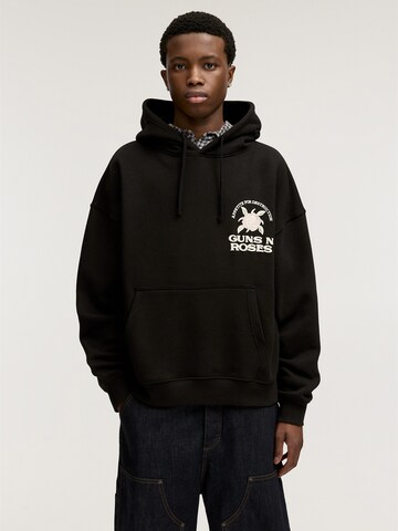 Sweat-shirt Pull&Bear en noir