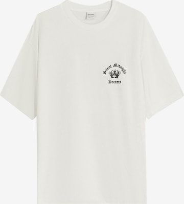 Bershka Paita värissä valkoinen: etupuoli