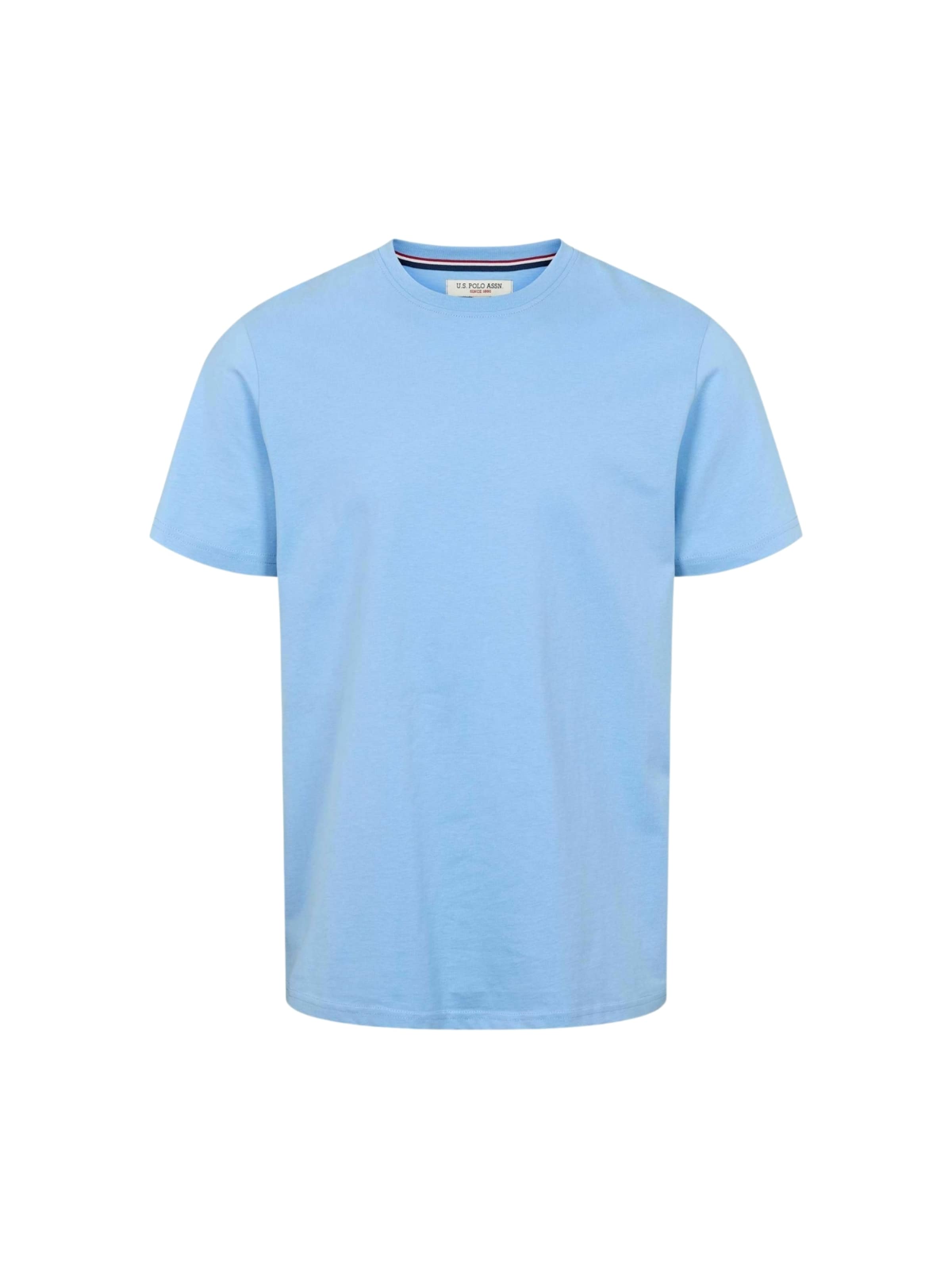 U.S. POLO ASSN. Button Up Shirt ' UMElias ' in Blue: front