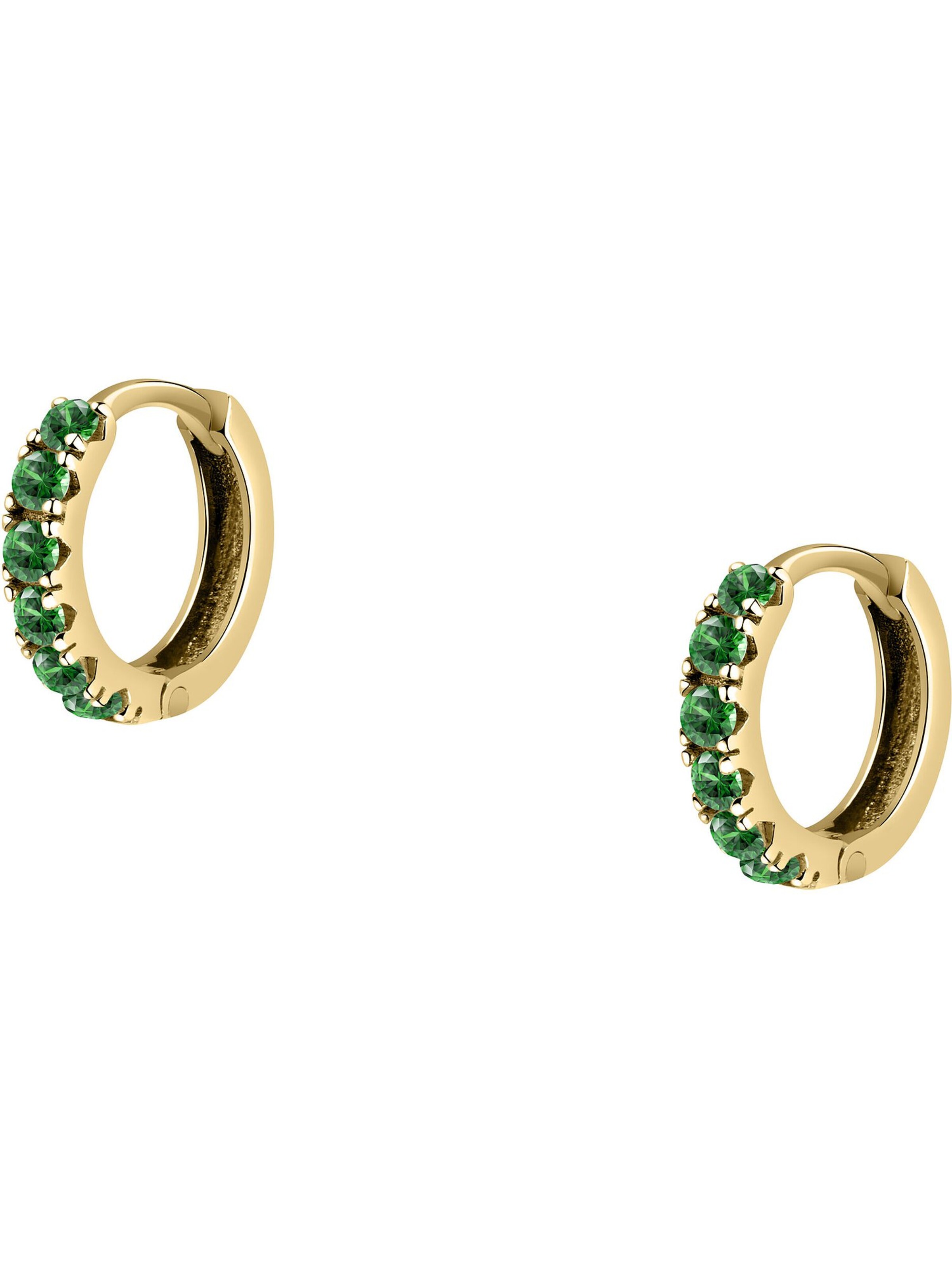 FAVS Earrings in Gold: front