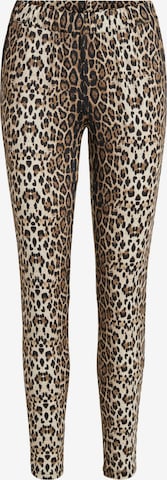 VILA Skinny Leggings 'Anna' in Beige: front