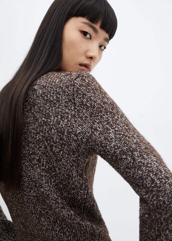 MANGO Sweater 'Jackson' in Brown