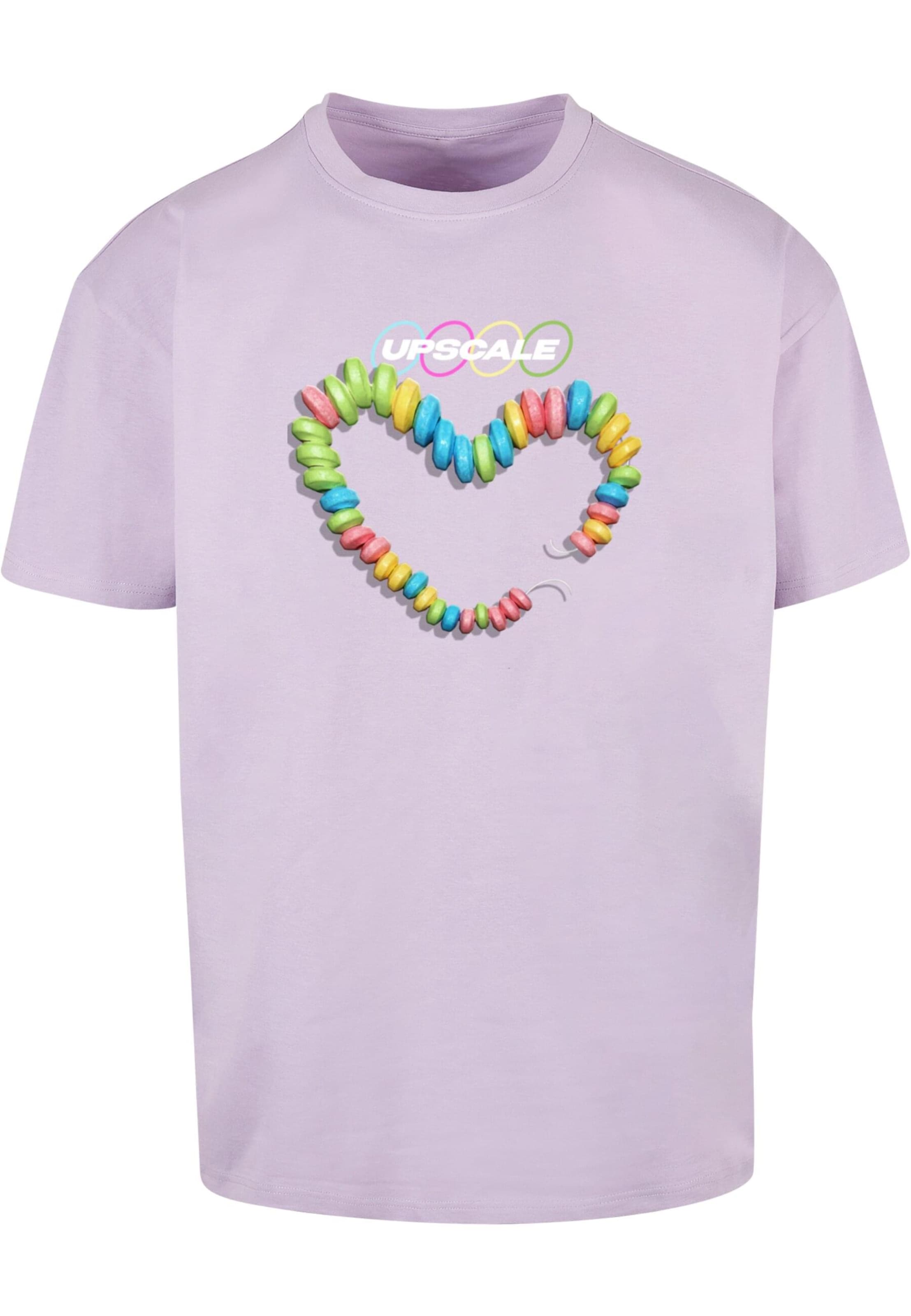 MT Upscale T-Shirt 'Sweet Treats' in Lila: Vorderseite