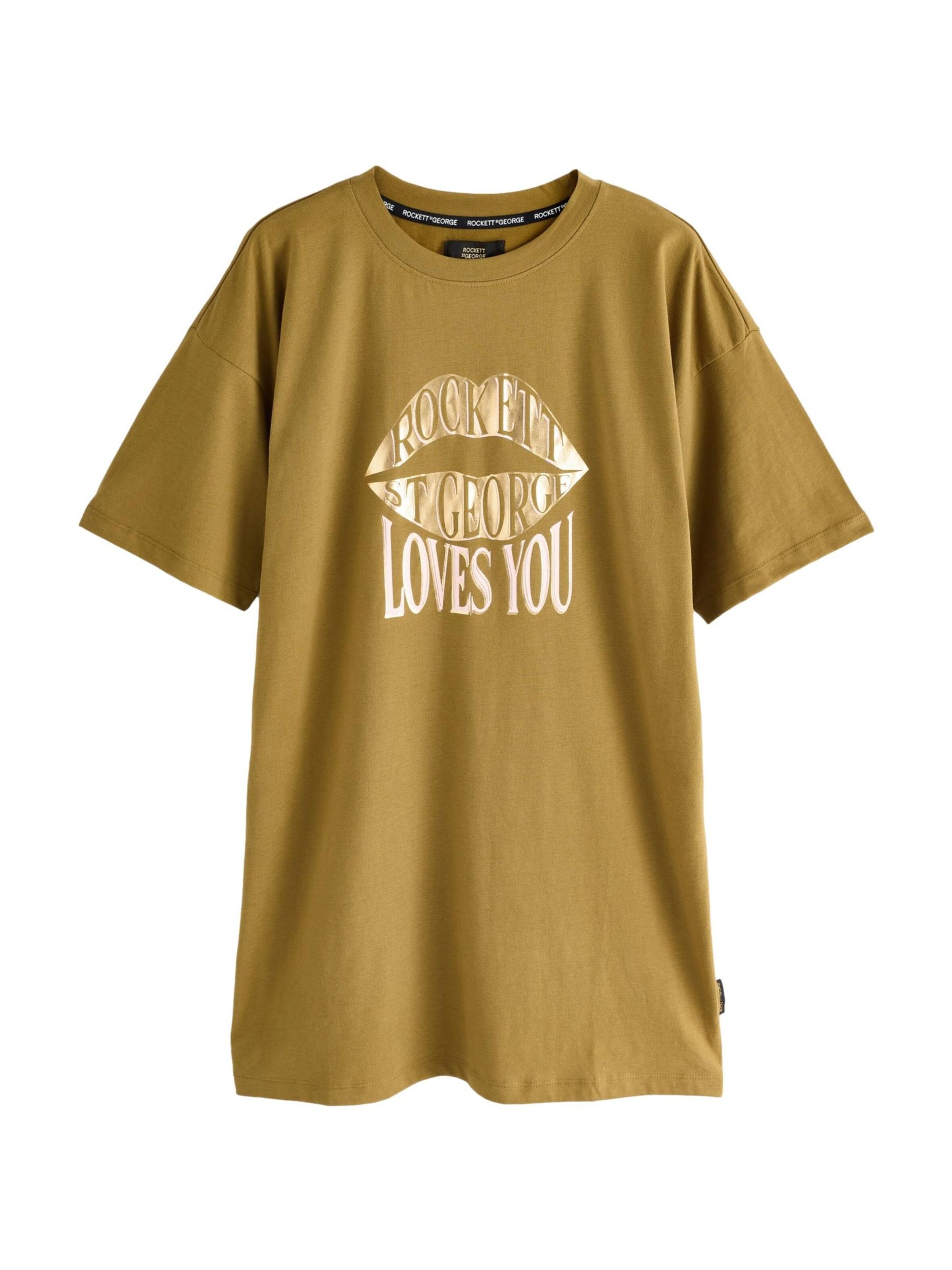 žalia Rockett St George Pižaminiai marškinėliai: priekis