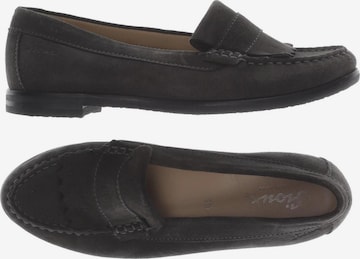 SIOUX Flats & Loafers in 37,5 in Grey: front