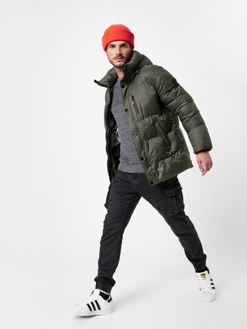 Veste d’hiver 'Tripp' INDICODE JEANS en vert