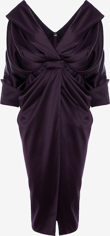 acob a porter Abendkleid in Lila: Vorderseite