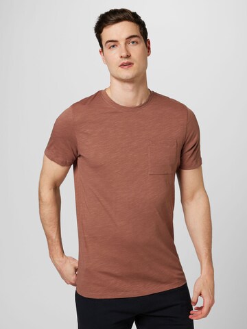 T-Shirt 'Thor' Casual Friday en marron : devant