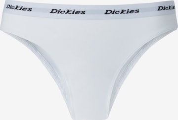 Slip 'BRIEF' DICKIES en blanc : devant