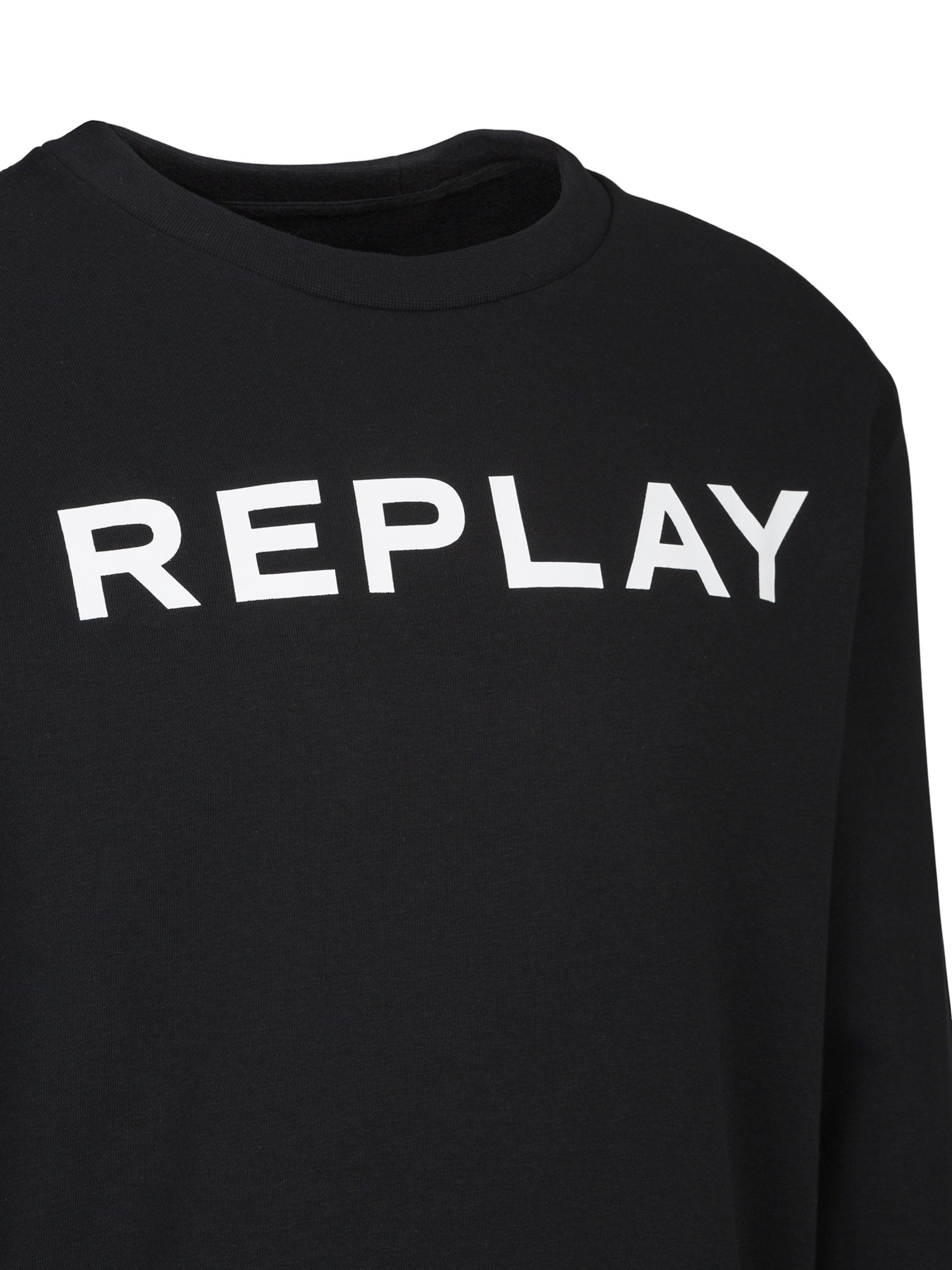 REPLAY Sweatshirt in Black